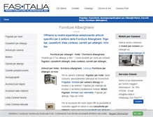 Tablet Screenshot of forniture-alberghiere.biz